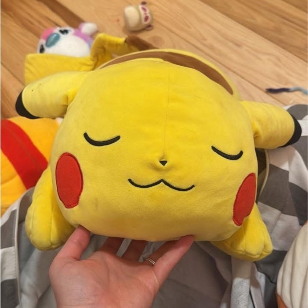 Yellow Pikachu Plush Toy